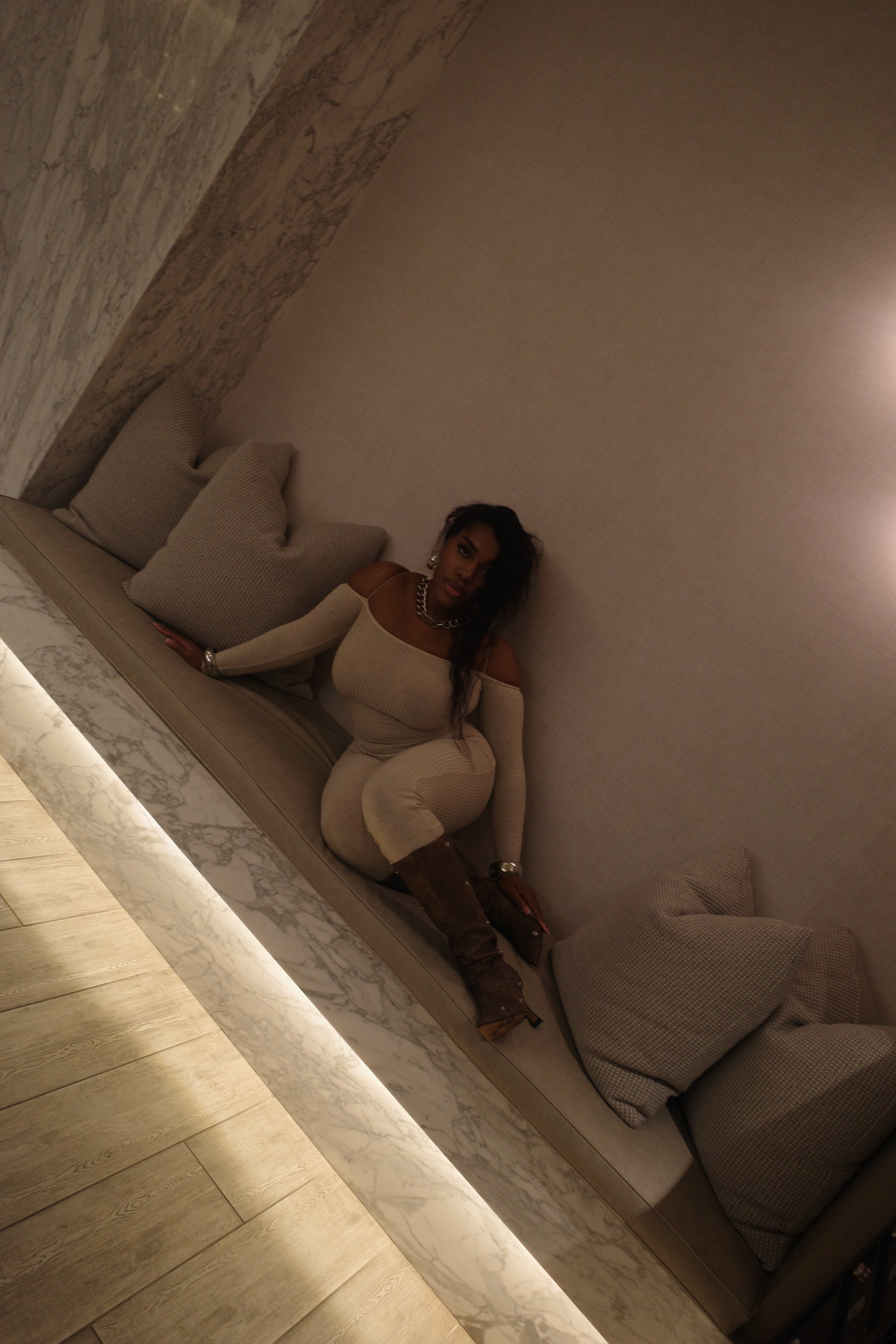 Bare Curve Bodycon Jumpsuit