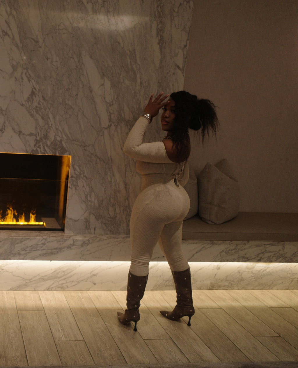Bare Curve Bodycon Jumpsuit