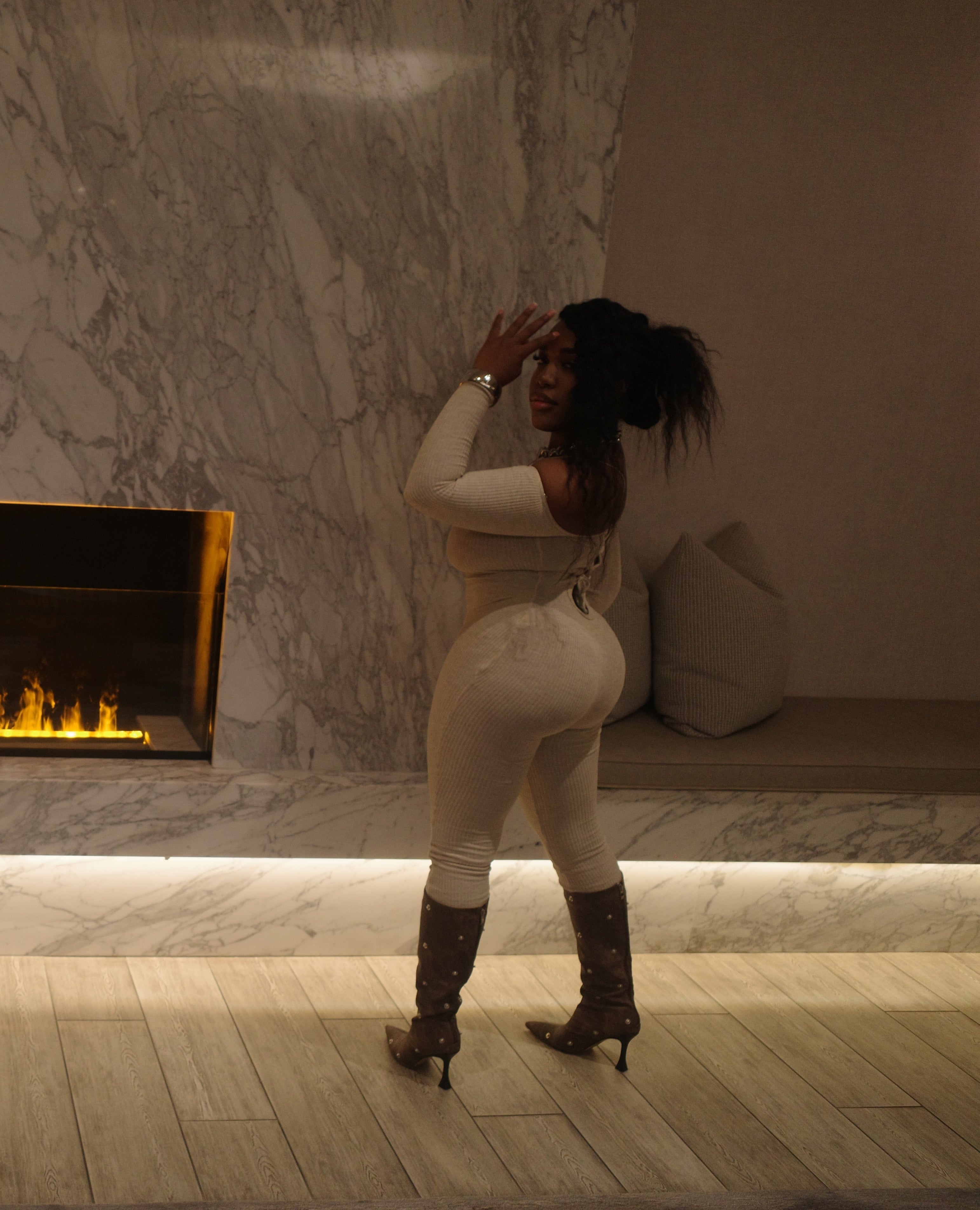 Bare Curve Bodycon Jumpsuit