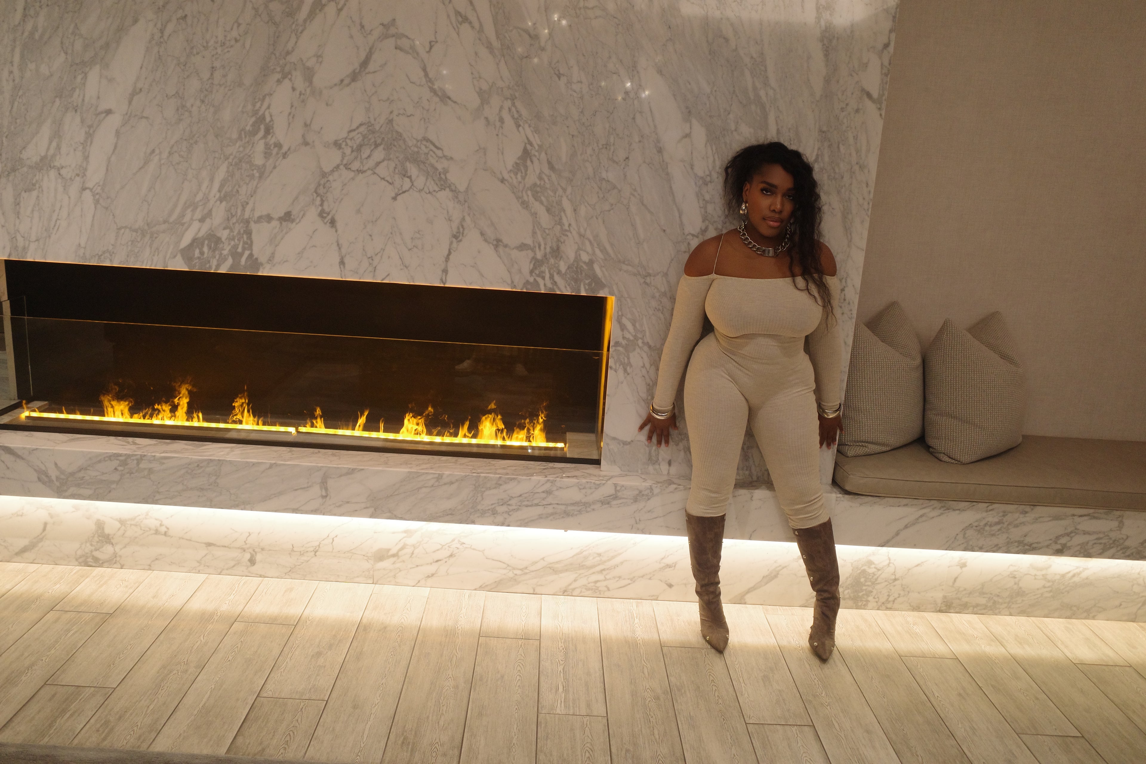 Bare Curve Bodycon Jumpsuit